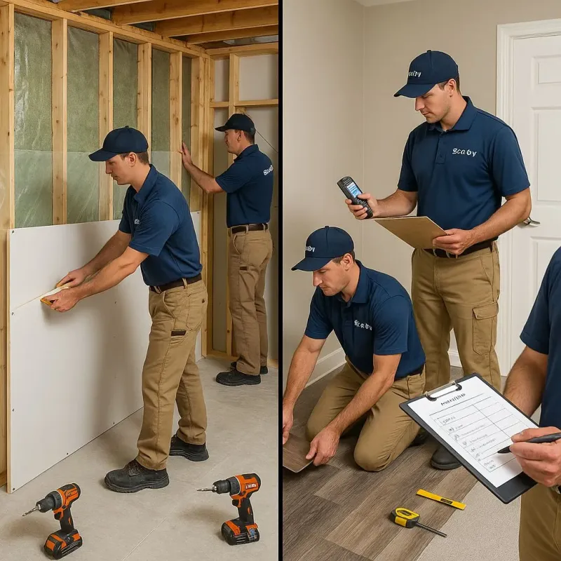 Repairs and Reconstruction process in Latrobe, PA