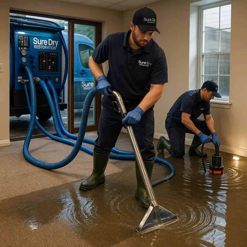 Water Extraction and Removal process in Latrobe, PA